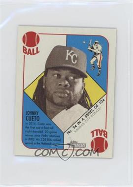 2015 Topps Heritage '51 - [Base] - Mini Red Back #94 - Johnny Cueto