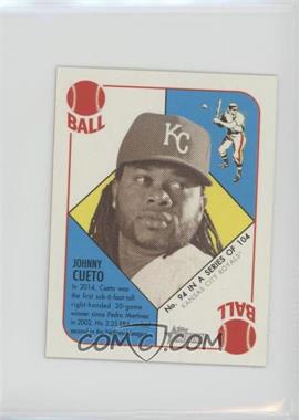 2015 Topps Heritage '51 - [Base] - Mini Red Back #94 - Johnny Cueto