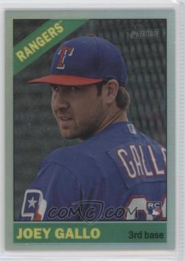 2015 Topps Heritage High Number - [Base] - Chrome Refractor #647 - Joey Gallo /566