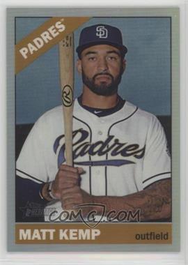 2015 Topps Heritage High Number - [Base] - Chrome Refractor #701 - Matt Kemp /566