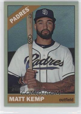 2015 Topps Heritage High Number - [Base] - Chrome Refractor #701 - Matt Kemp /566