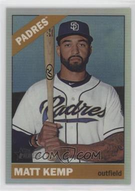 2015 Topps Heritage High Number - [Base] - Chrome Refractor #701 - Matt Kemp /566