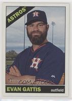 Short Print - Color Swap Variation - Evan Gattis