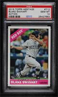 Short Print - Action Image Variation - Blake Swihart [PSA 10 GEM …