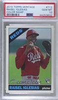 Short Print - Color Swap Variation - Raisel Iglesias [PSA 10 GEM …