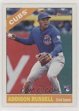 2015 Topps Heritage High Number - [Base] #718.2 - Short Print - Action Image Variation - Addison Russell