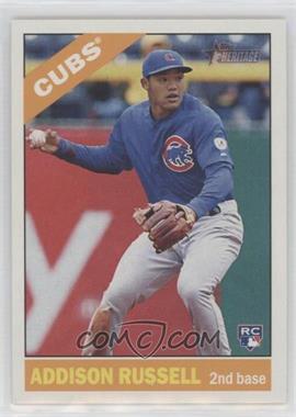 2015 Topps Heritage High Number - [Base] #718.2 - Short Print - Action Image Variation - Addison Russell