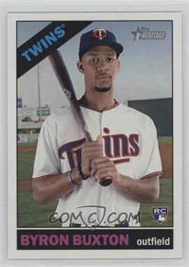 2015 Topps Heritage High Number - [Base] #724.3 - Short Print - Color Swap Variation - Byron Buxton