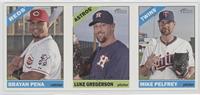 Brayan Pena, Luke Gregerson, Mike Pelfrey