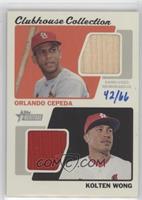 Orlando Cepeda, Kolten Wong #/66