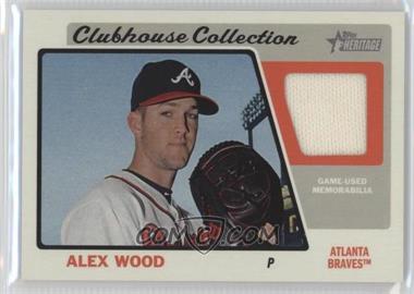 2015 Topps Heritage High Number - Clubhouse Collection Relics #CCR-AW - Alex Wood