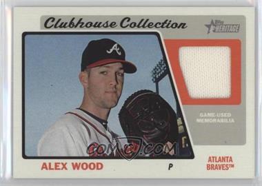 2015 Topps Heritage High Number - Clubhouse Collection Relics #CCR-AW - Alex Wood