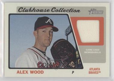 2015 Topps Heritage High Number - Clubhouse Collection Relics #CCR-AW - Alex Wood