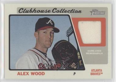 2015 Topps Heritage High Number - Clubhouse Collection Relics #CCR-AW - Alex Wood