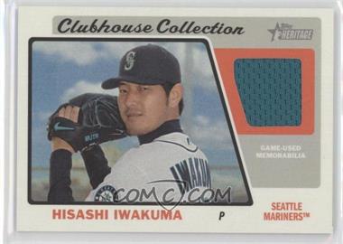 2015 Topps Heritage High Number - Clubhouse Collection Relics #CCR-HI - Hisashi Iwakuma