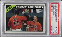 Manny Machado, Chris Davis [PSA 9 MINT]