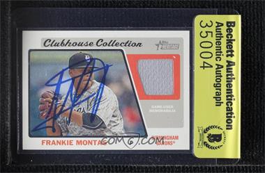 2015 Topps Heritage Minor League Edition - Clubhouse Collection Relics #CCR-FM - Frankie Montas [BAS Authentic]