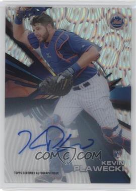 2015 Topps High Tek - Autographs - Pattern 1 Grass/Waves Clouds Diffractor #HT-KP - Kevin Plawecki /25