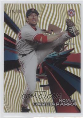 2015 Topps High Tek - [Base] - Pattern 1 Grass/Waves Gold Rainbow #HT-NG - Waves - Nomar Garciaparra /35