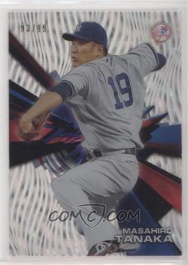 2015 Topps High Tek - [Base] - Pattern 1 Waves Confetti Diffractor #HT-MTA - Waves - Masahiro Tanaka /99