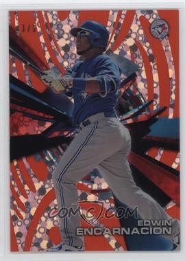 2015 Topps High Tek - [Base] - Pattern 7 Blade Red Orbit Diffractor #HT-EE - Blade - Edwin Encarnacion /5