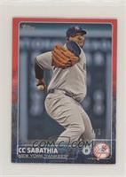 CC Sabathia [EX to NM] #/5