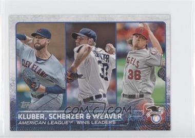 2015 Topps Mini - [Base] #214 - Corey Kluber, Max Scherzer, Jered Weaver