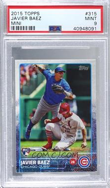 2015 Topps Mini - [Base] #315 - Javier Baez [PSA 9 MINT]