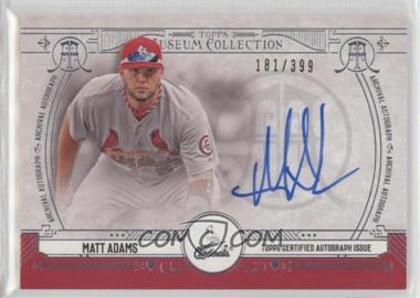 2015 Topps Museum Collection - Archival Autographs #AA-MAD - Matt Adams /399