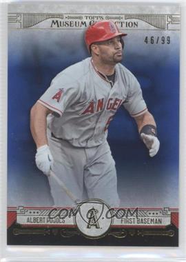 2015 Topps Museum Collection - [Base] - Blue #16 - Albert Pujols /99