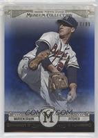 Warren Spahn #/99