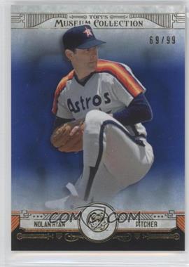 2015 Topps Museum Collection - [Base] - Blue #38 - Nolan Ryan /99