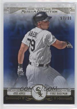 2015 Topps Museum Collection - [Base] - Blue #95 - Jose Abreu /99