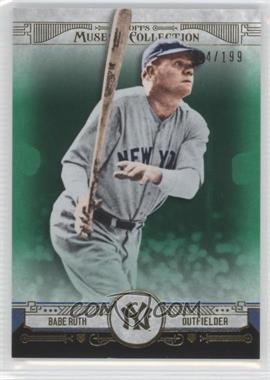 2015 Topps Museum Collection - [Base] - Green #91 - Babe Ruth /199