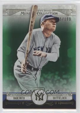 2015 Topps Museum Collection - [Base] - Green #91 - Babe Ruth /199