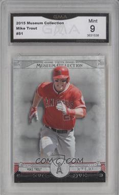 2015 Topps Museum Collection - [Base] #51 - Mike Trout [Encased]