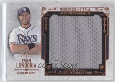 2015 Topps Museum Collection - Momentous Materials Jumbo Relics - Copper #MMJR-ELA - Evan Longoria /35