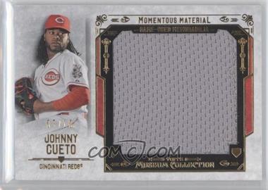2015 Topps Museum Collection - Momentous Materials Jumbo Relics - Gold #MMJR-JCO - Johnny Cueto /10
