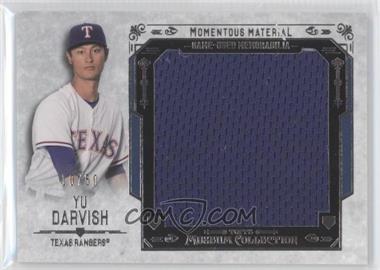 2015 Topps Museum Collection - Momentous Materials Jumbo Relics #MMJR-YDH - Yu Darvish /50