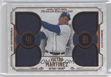 2015 Topps Museum Collection - Single-Player Primary Pieces Quad Relics - Copper #PPQR-VM - Victor Martinez /75
