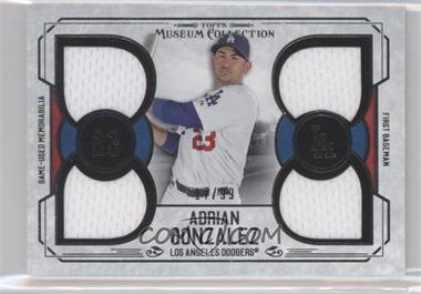 2015 Topps Museum Collection - Single-Player Primary Pieces Quad Relics #PPQR-AGZ - Adrian Gonzalez /99