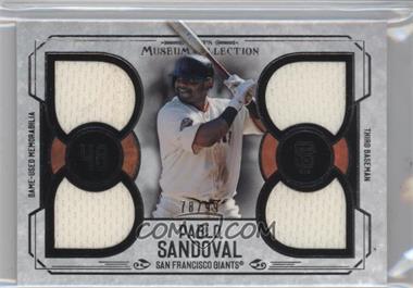 2015 Topps Museum Collection - Single-Player Primary Pieces Quad Relics #PPQR-PS - Pablo Sandoval /99