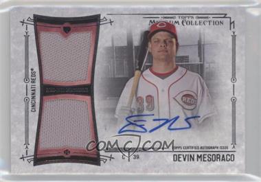 2015 Topps Museum Collection - Single-Player Signature Swatches Dual Relic Autographs #SSD-DMO - Devin Mesoraco /299 [EX to NM]