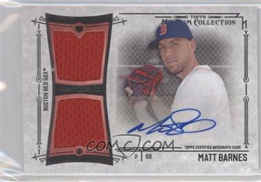 2015 Topps Museum Collection - Single-Player Signature Swatches Dual Relic Autographs #SSD-MBS - Matt Barnes /299