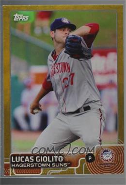 2015 Topps Pro Debut - [Base] - Gold #75 - Lucas Giolito /50 [Noted]