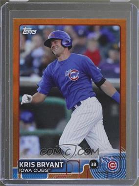 2015 Topps Pro Debut - [Base] - Orange #1 - Kris Bryant /25