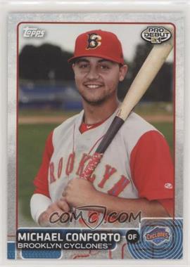 2015 Topps Pro Debut - [Base] #62.2 - Michael Conforto (Red Cap)