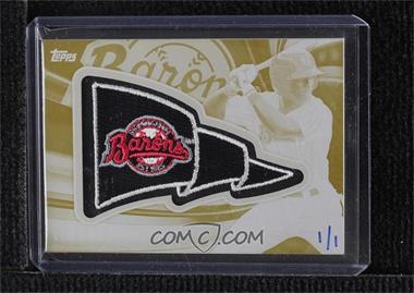 2015 Topps Pro Debut - Pennant Manufactured Patches - Printing Plate Yellow #PP-TA - Tim Anderson /1