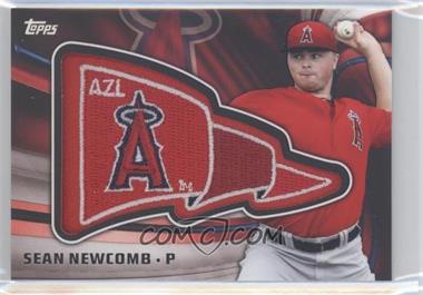 2015 Topps Pro Debut - Pennant Manufactured Patches #PP-SN - Sean Newcomb