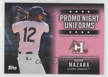 2015 Topps Pro Debut - Promo Night Uniforms #PN-NM - Nomar Mazara